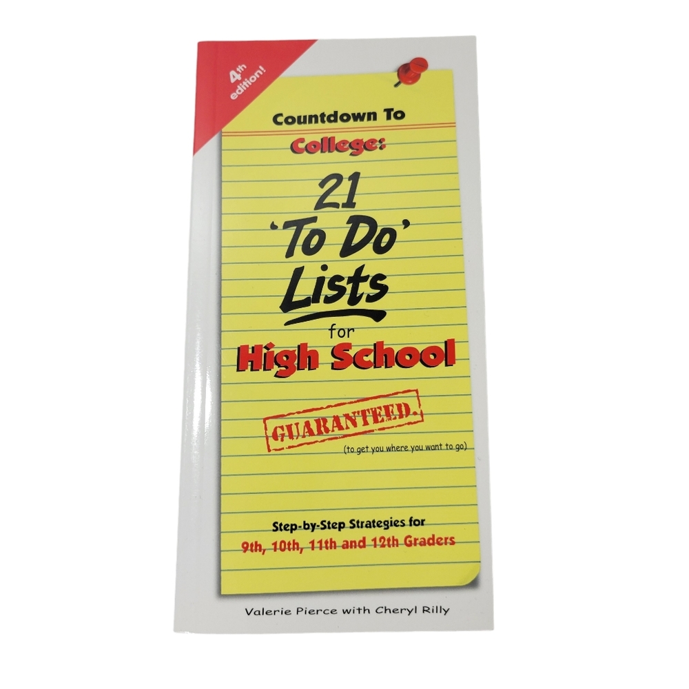 Countdown to College 21 To Do Lists For High School